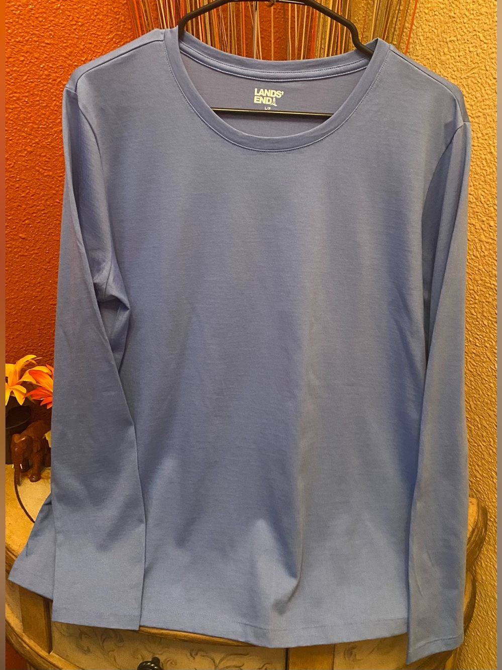 Lands' End - NEW - Supima Cotton Long Sleeve Crewneck T-Shirt